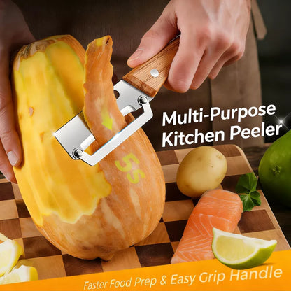 Multi-Functional Stainless Steel Vegetable Peeler