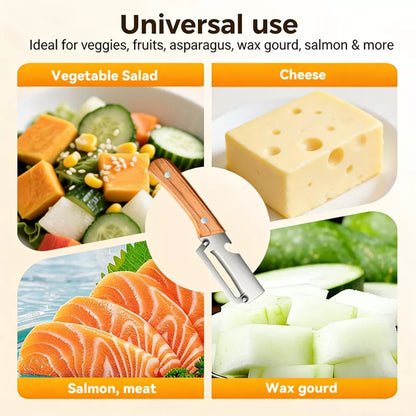 Multi-Functional Stainless Steel Vegetable Peeler