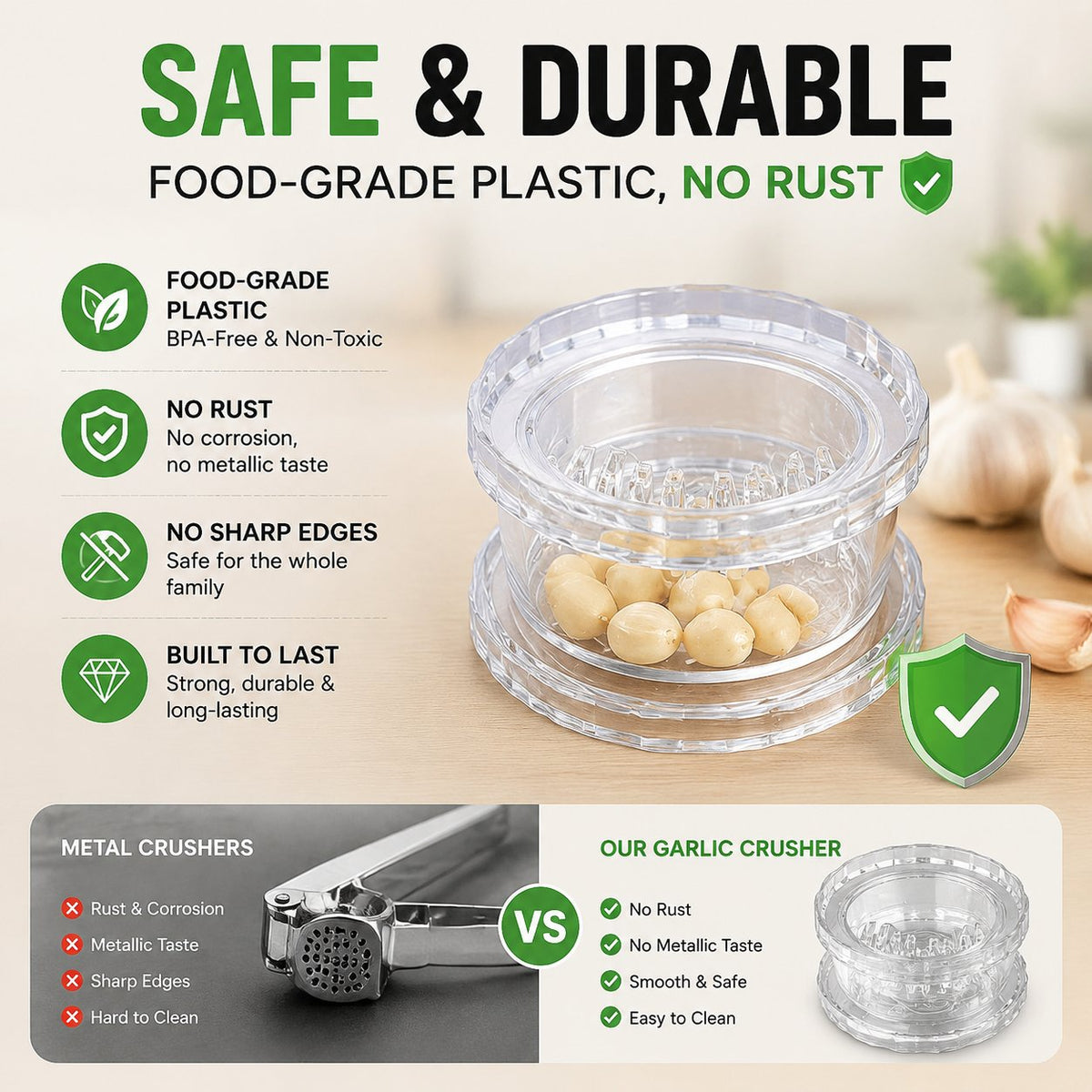 TwistMate Garlic Chopper