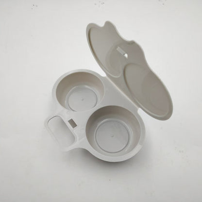 Dual-Cavity Microwave Egg Poacher | Quick & Healthy Breakfast in Minutes