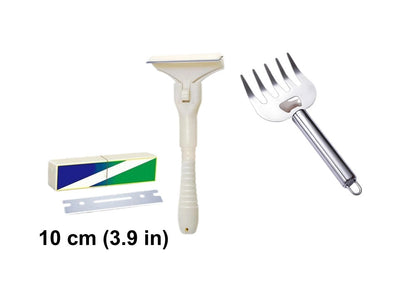 🥩 Stainless Steel Meat Scraper – Easy Fat & Fascia Removal Tool for Beef & Pork 🔪✨
