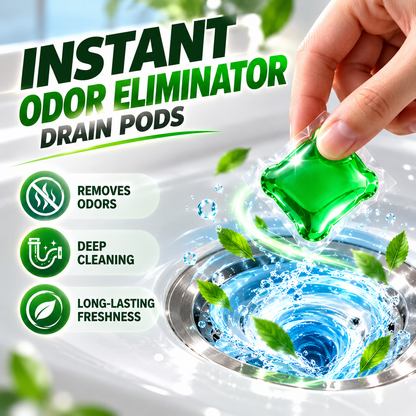 Bio-Enzyme Drain Deodorizer Capsules