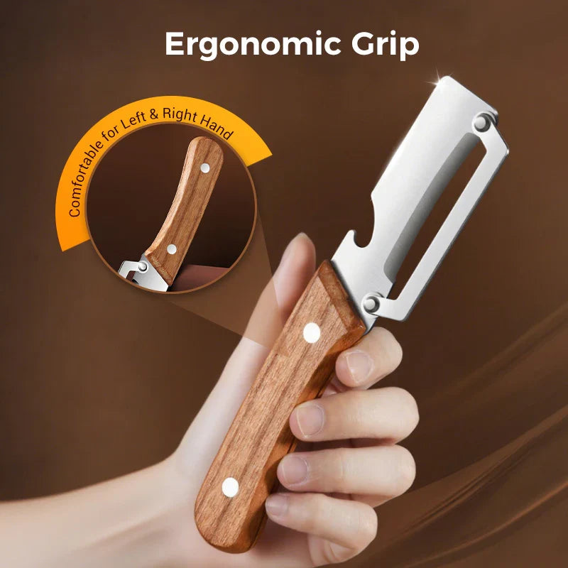 Multi-Functional Stainless Steel Vegetable Peeler