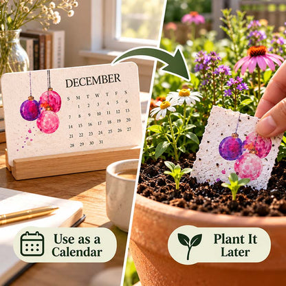 🌱 2027 Plantable Calendar – Use It. Plant It. Watch It Grow.🌱