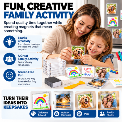 Creative & Decorative DIY Fridge Magnet Kit