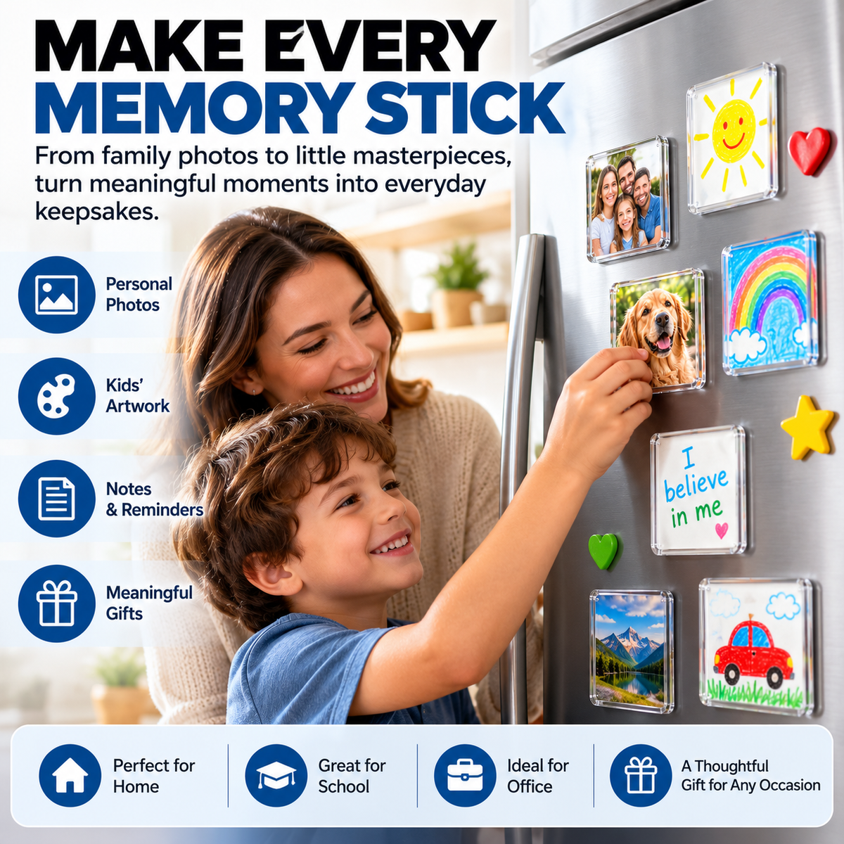 Creative & Decorative DIY Fridge Magnet Kit