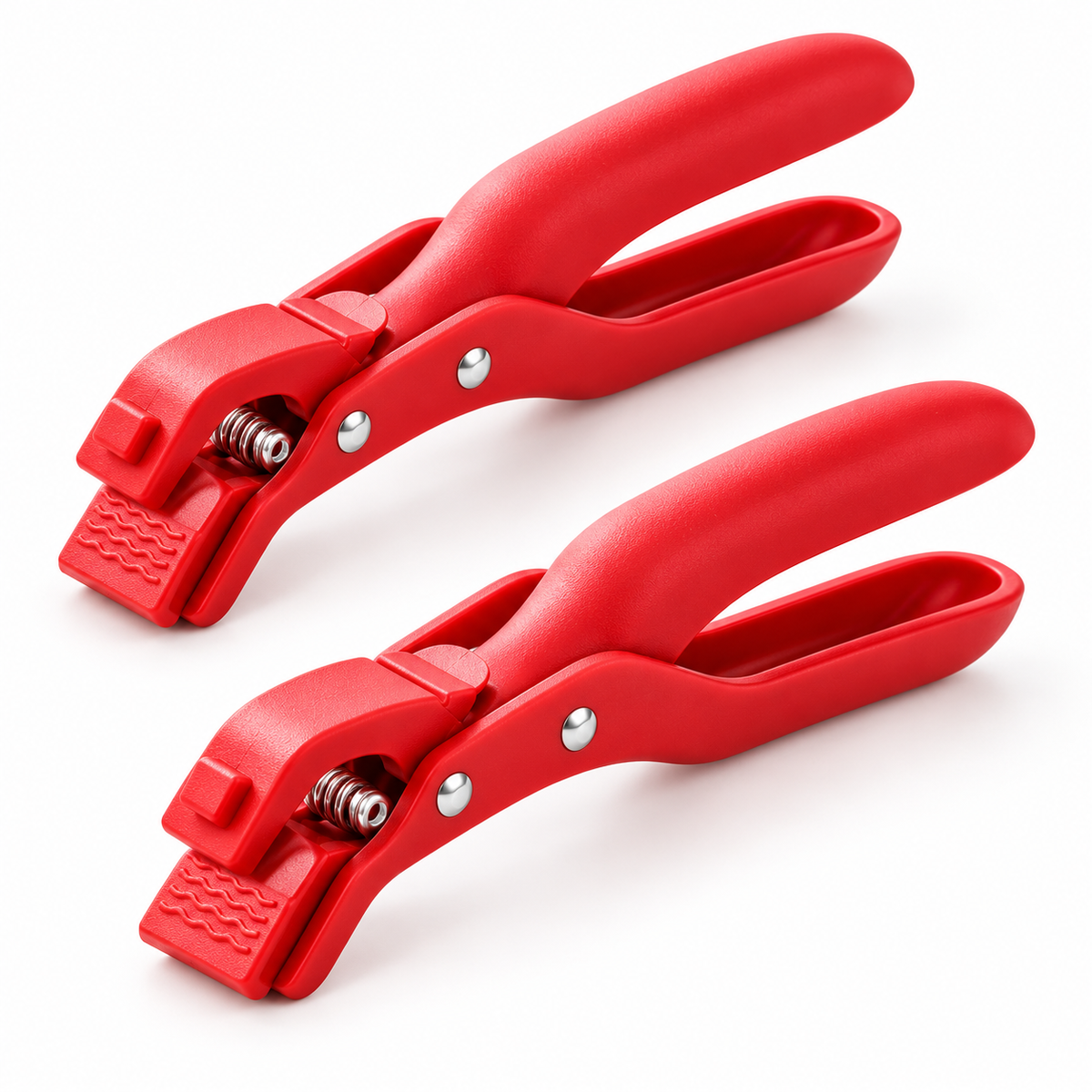 🔥 Limited-Time 50% OFF - 2-Pack Hot Bowl & Plate Grippers | Kitchen Safety Clips