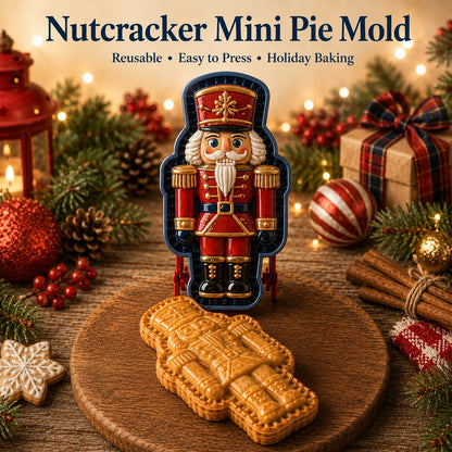 ⏳ Last Day50% OFF – 🔥🎄 9-Design Christmas Mini Pie Mold Collection | Reusable Embossed Molds for Shaping Detailed Santa, Snowman, Reindeer, Tree & Holiday Pies 🥧✨