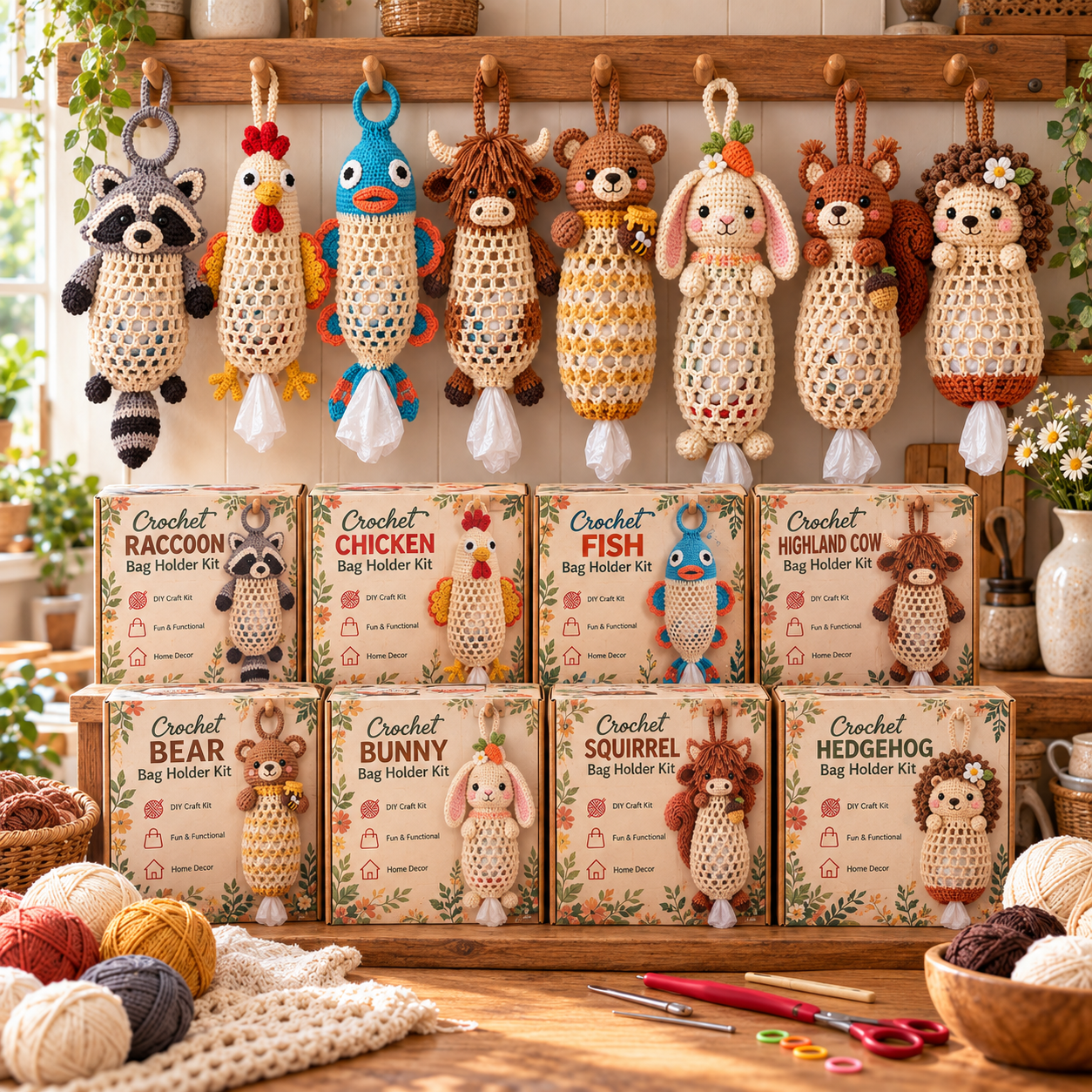✨Full Family Set (one of each of the 8 animals)