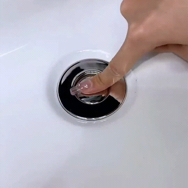 Universal 2-in-1 Bathroom/Kitchen Sink Stopper