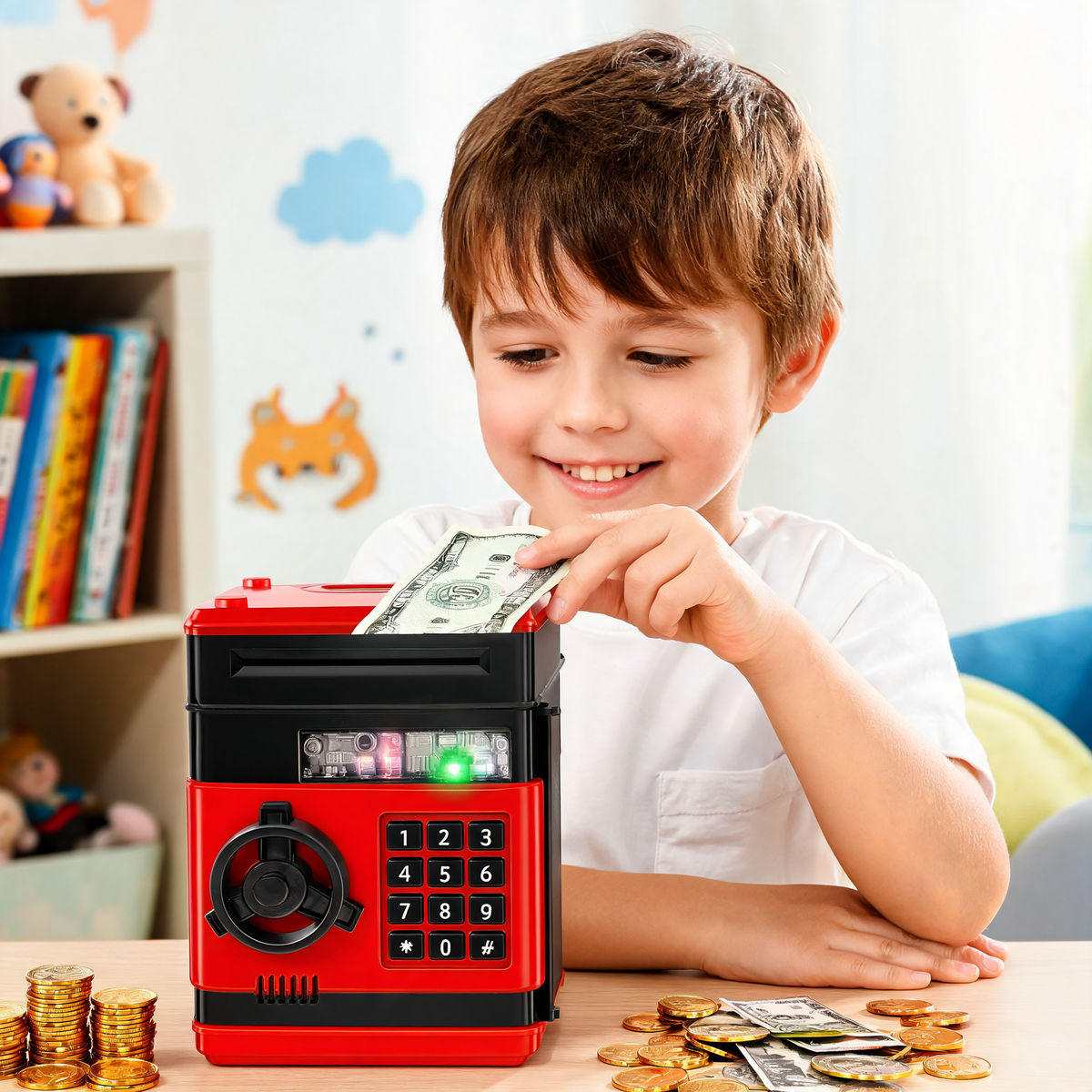 Armasora SmartVault Kids Electronic Money Bank